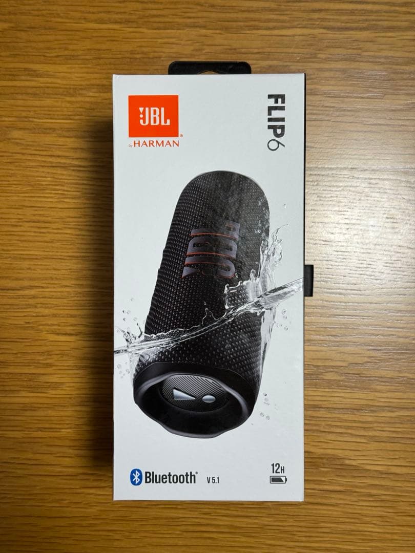 JBL FLIP 6 ブラック ワイヤレススピーカー