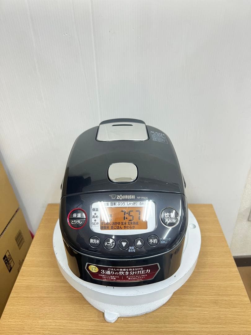 象印 IH炊飯器 NP-RN05｜3合｜ブラック｜動作確認済み 2024年製
