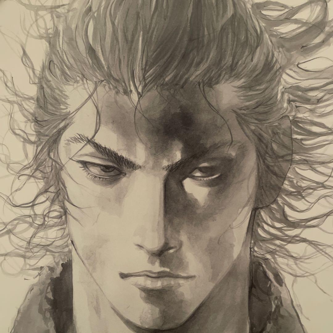 井上雄彦 最後のマンガ展 バガボンドB1ポスター