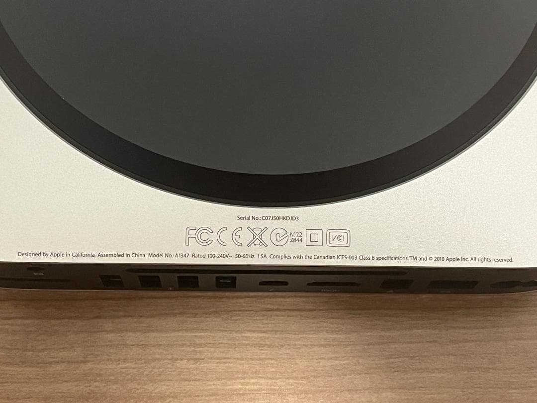 ミニPC Mac mini \"Core i7\" 2.7 (Mid-2011)