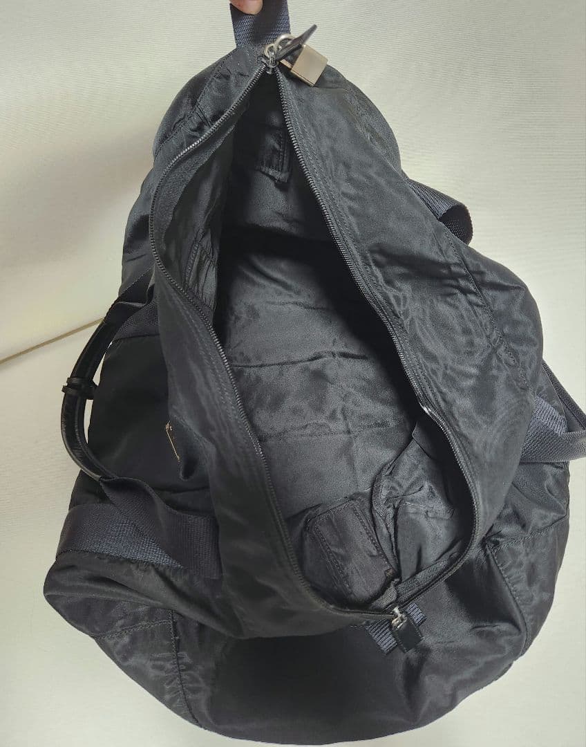 PRADA プラダ　2way ボストンバッグ　ナイロン　ブラック ショルダー