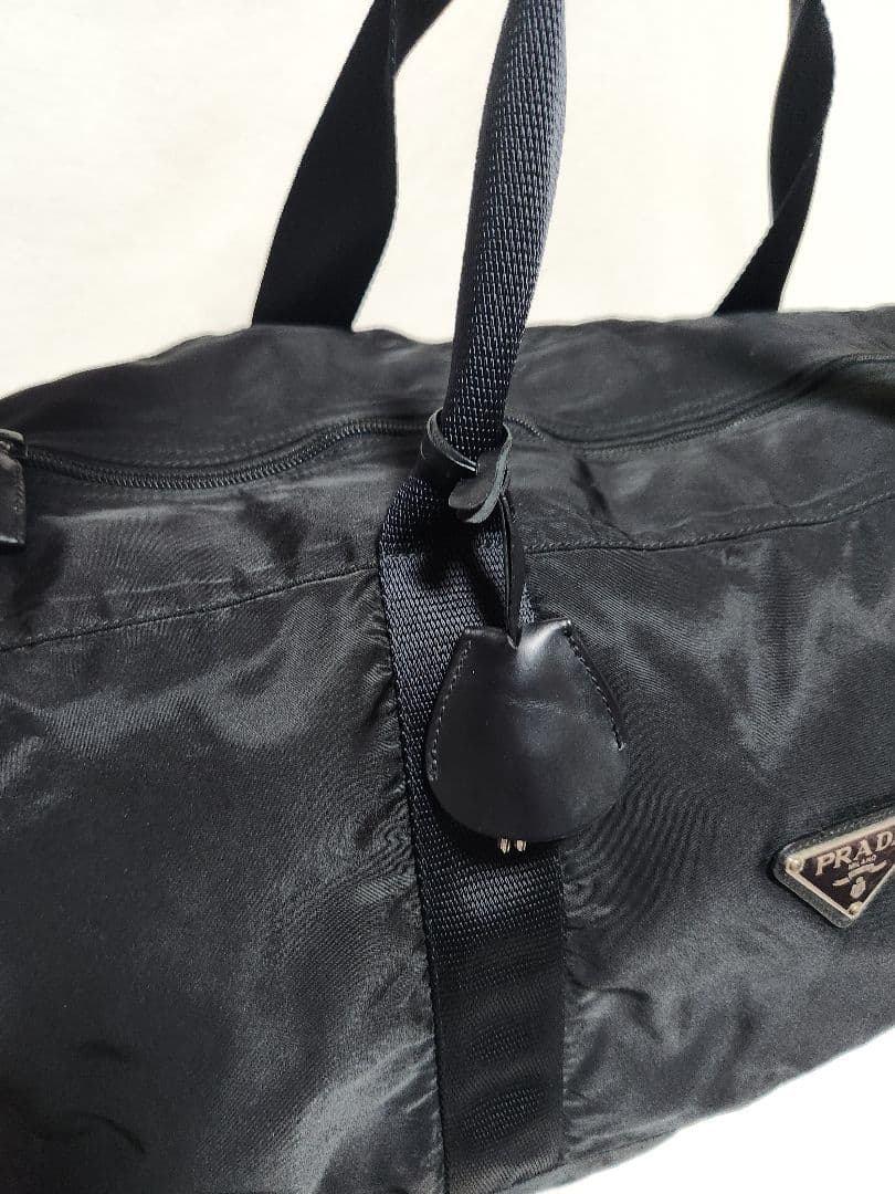 PRADA プラダ　2way ボストンバッグ　ナイロン　ブラック ショルダー