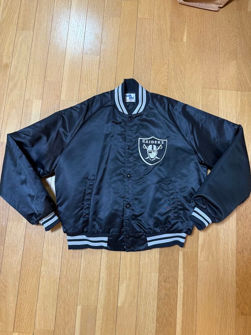 90s Chalkline Raiders スタジャン XLサイズ