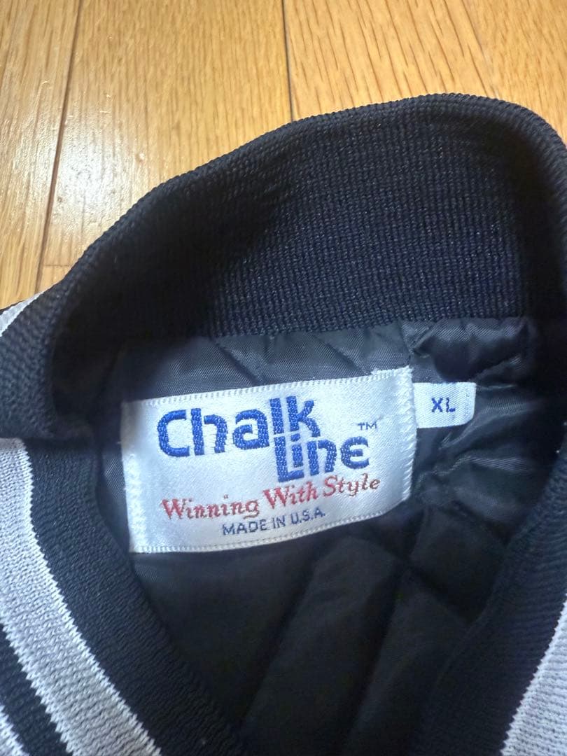 90s Chalkline Raiders スタジャン XLサイズ