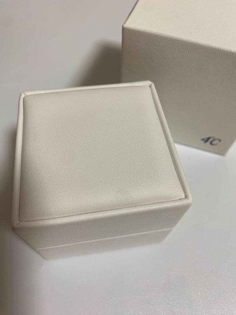 黒麻　　4℃　ヨンドシー　K10 ピンクゴールド一粒ダイヤモンドネックレス