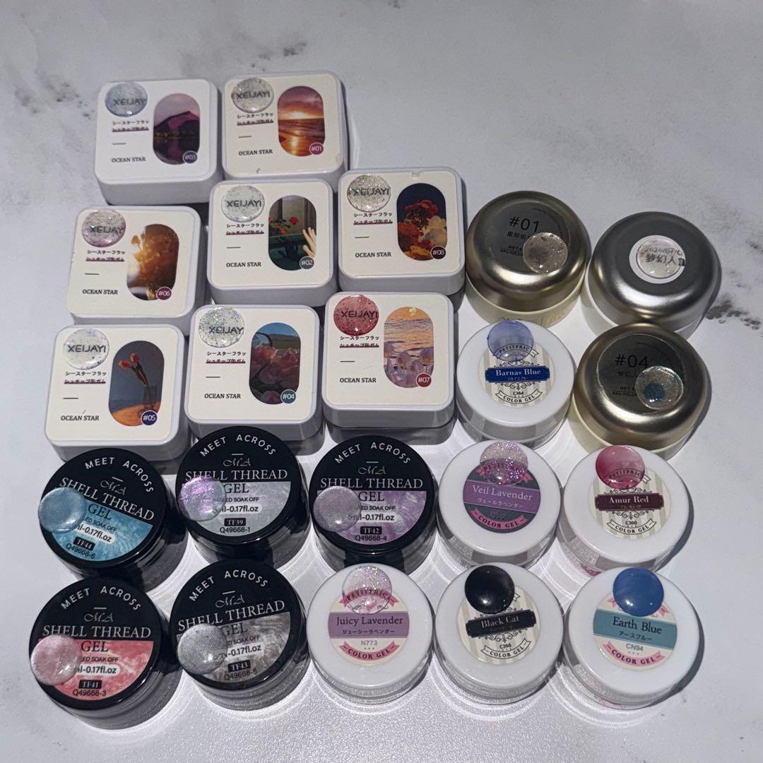 【合計150点以上】マグネットジェル　ライト　パーツ　チップなどまとめ売り