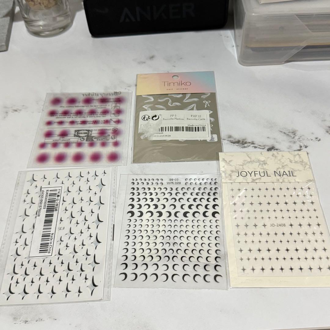 【合計150点以上】マグネットジェル　ライト　パーツ　チップなどまとめ売り