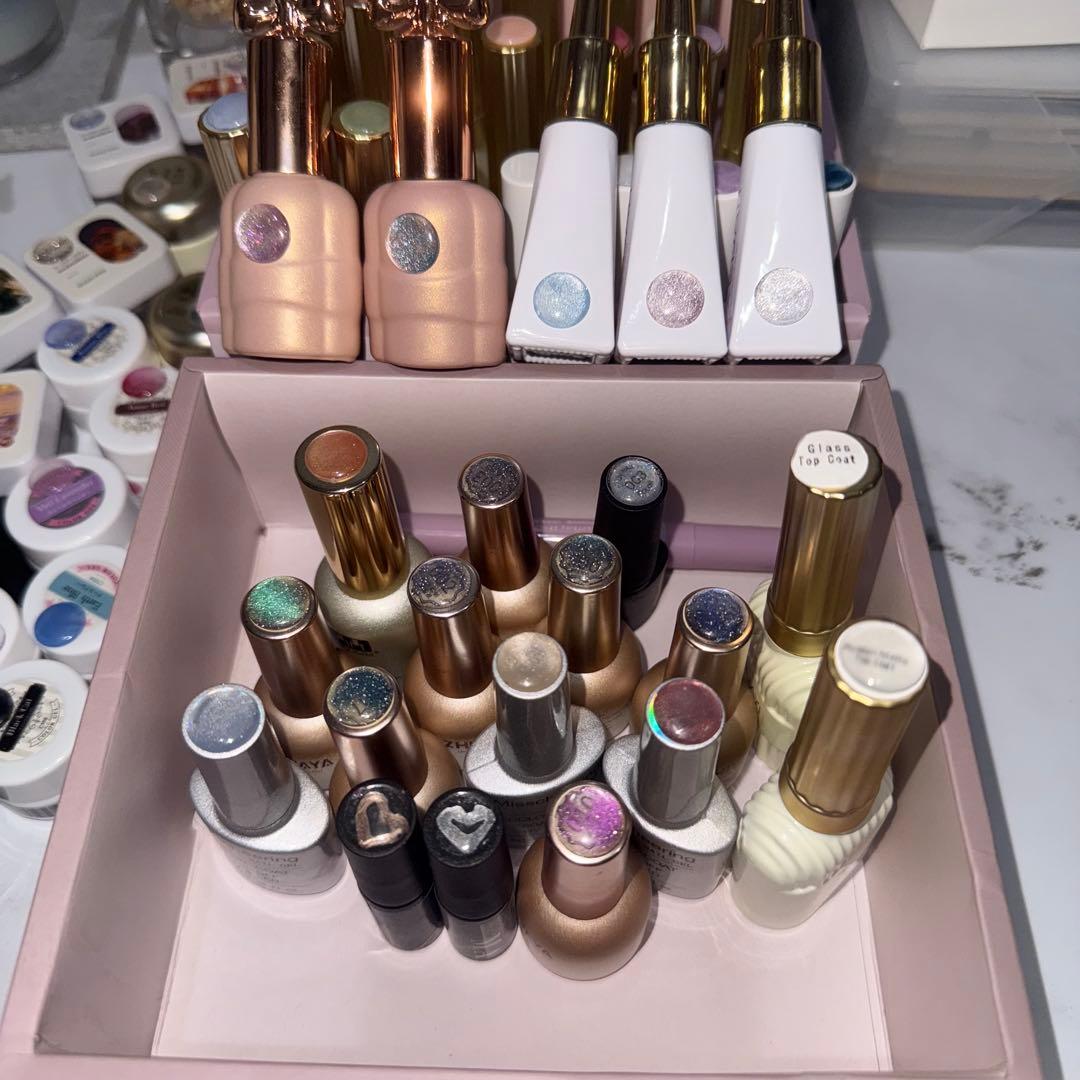 【合計150点以上】マグネットジェル　ライト　パーツ　チップなどまとめ売り