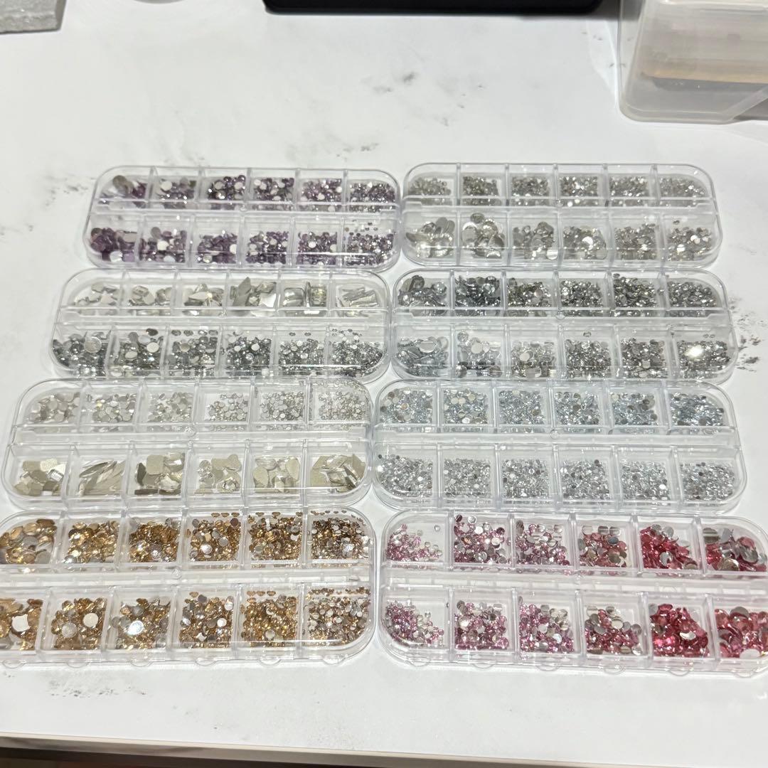 【合計150点以上】マグネットジェル　ライト　パーツ　チップなどまとめ売り