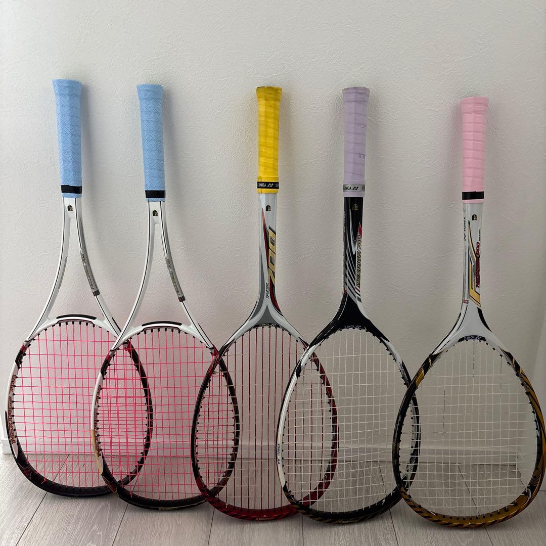 【超お得】YONEX ソフトテニス ラケット 5本セット 後衛用 NEXTAGE