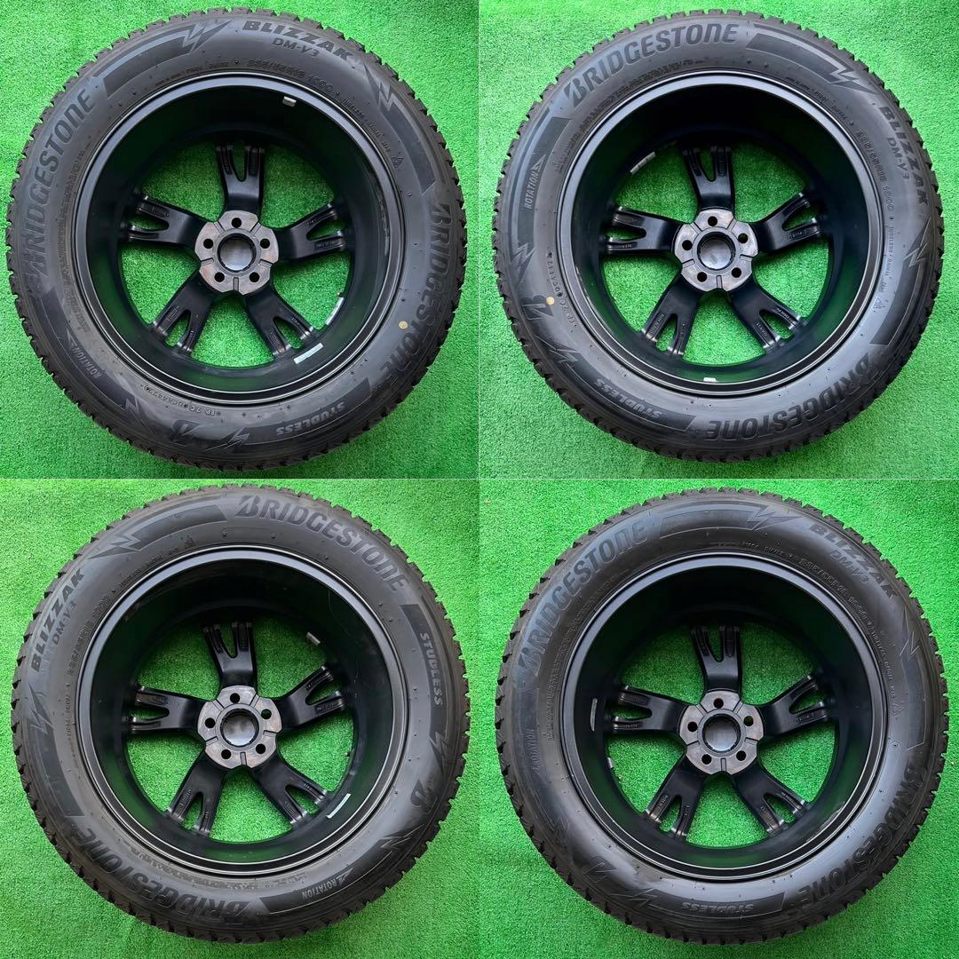 ボルボ XC40 MAKホイール＋235/55R18 BS冬タイヤ付4本セット