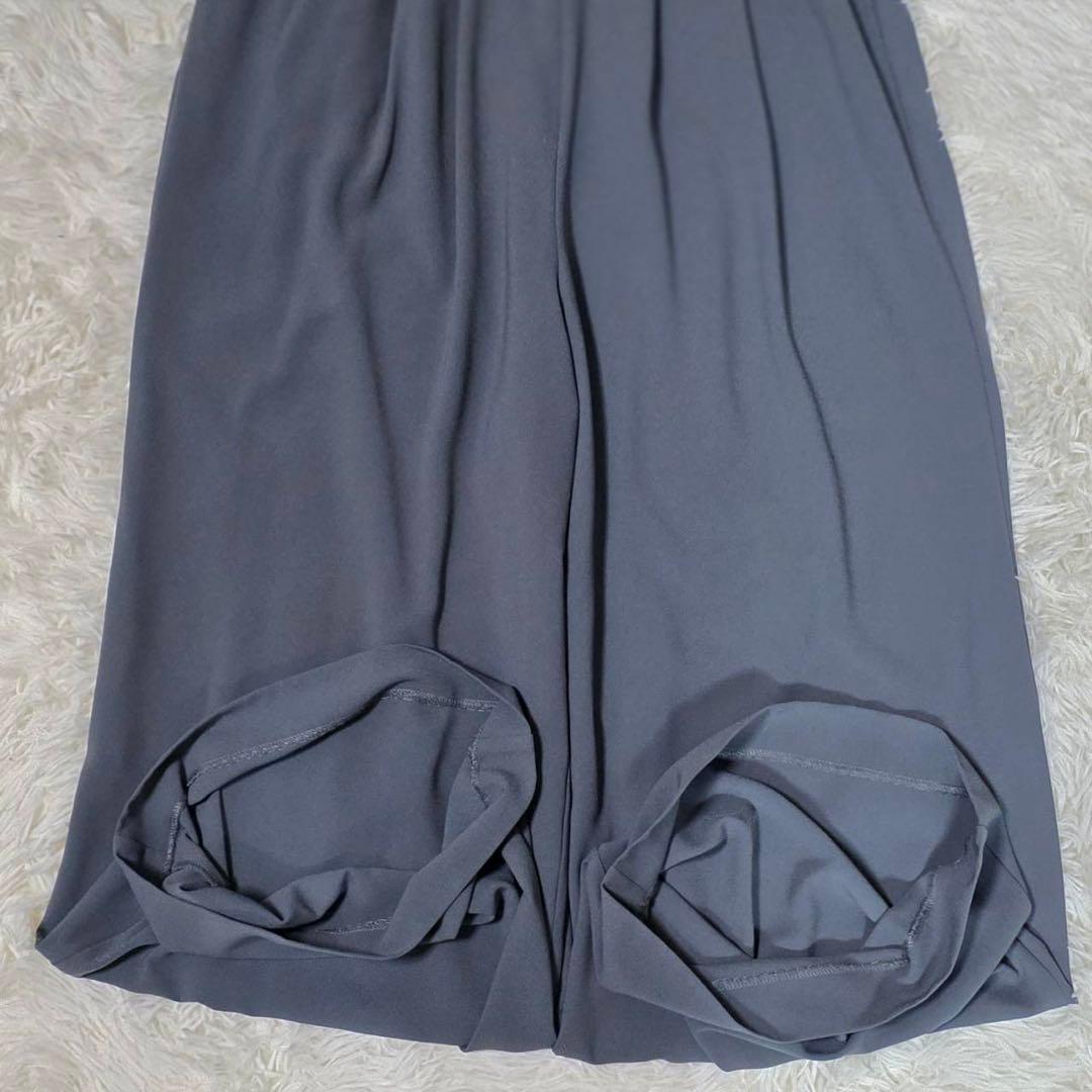 ANDRESDフロッキードットパンツドレス