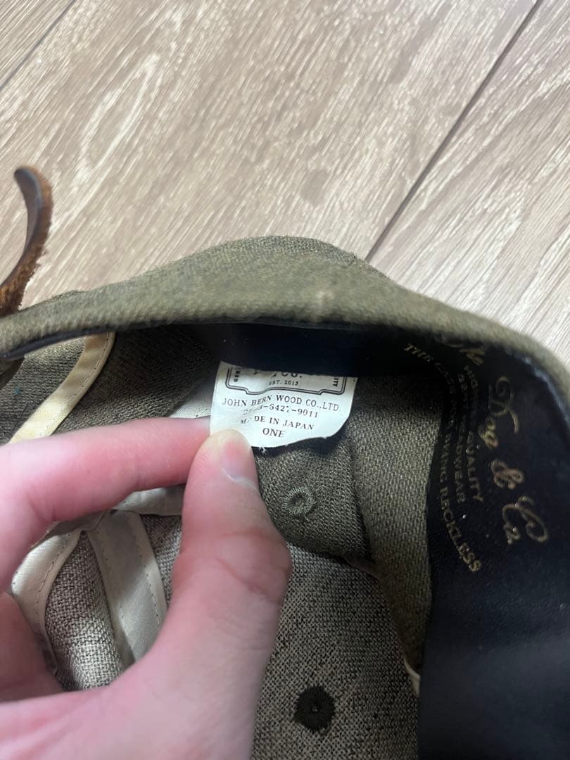 hwdogウールベースボールキャップ