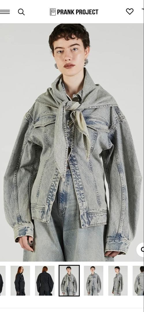 g*n様 PRANK PROJECT デニムジャケット