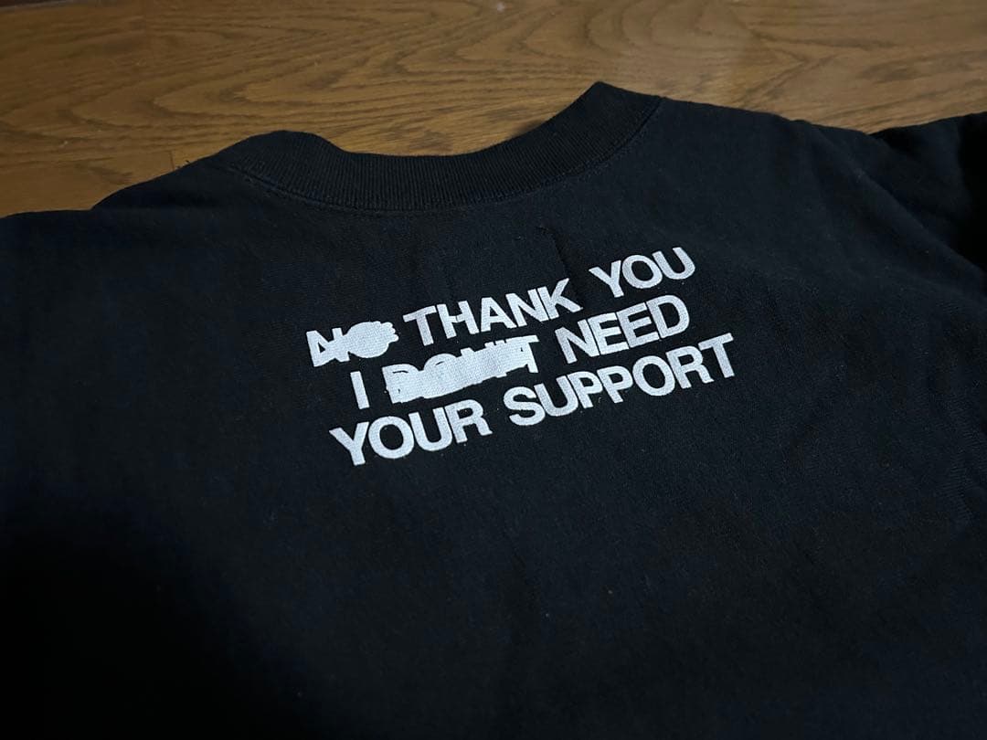 Wasted Youth クルーネックスウェット ブラック