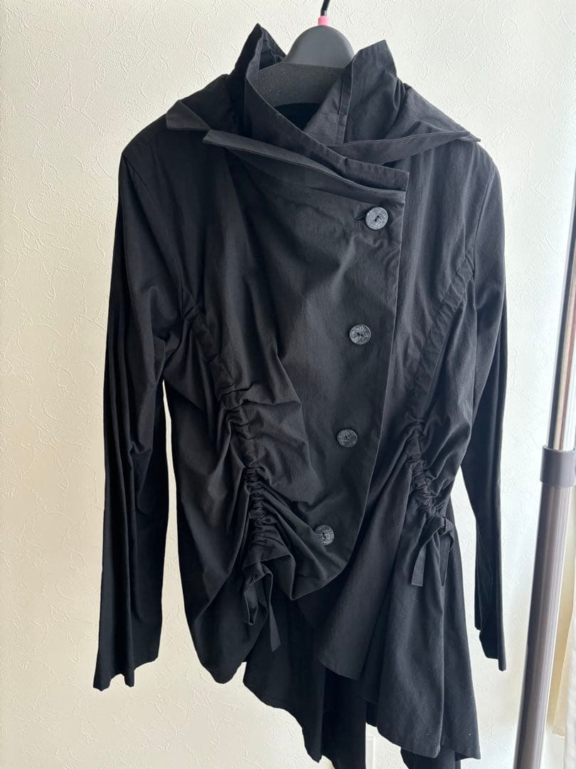 慈雨　ジャケット　黒色