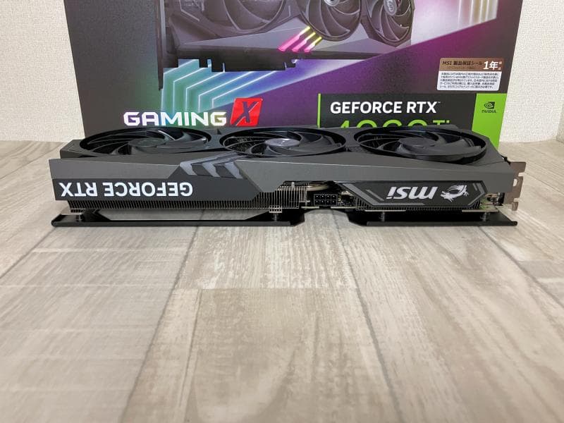 MSI RTX4060Ti GAMING X TRIO 8G 中古・動作確認済み