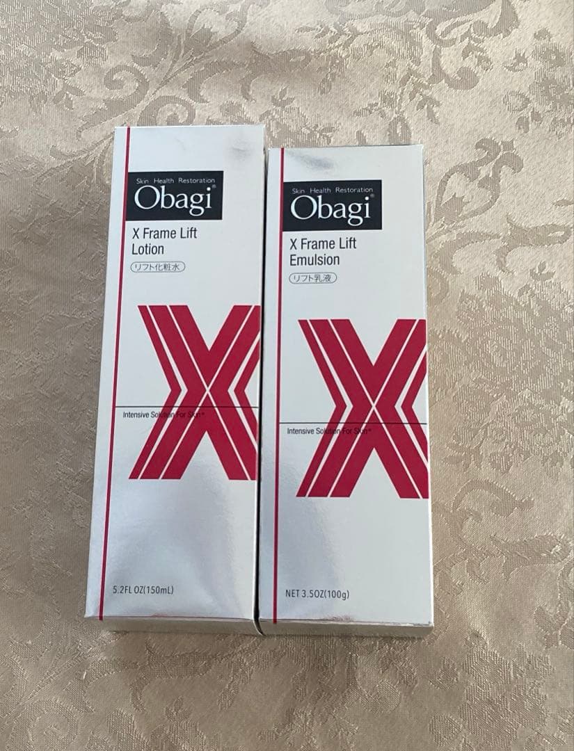 オバジX　フレームリフト　化粧水　乳液　2本セット