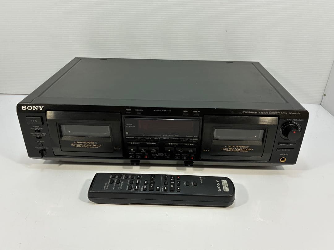 SONY TC-WE725 ダブルカセットデッキ