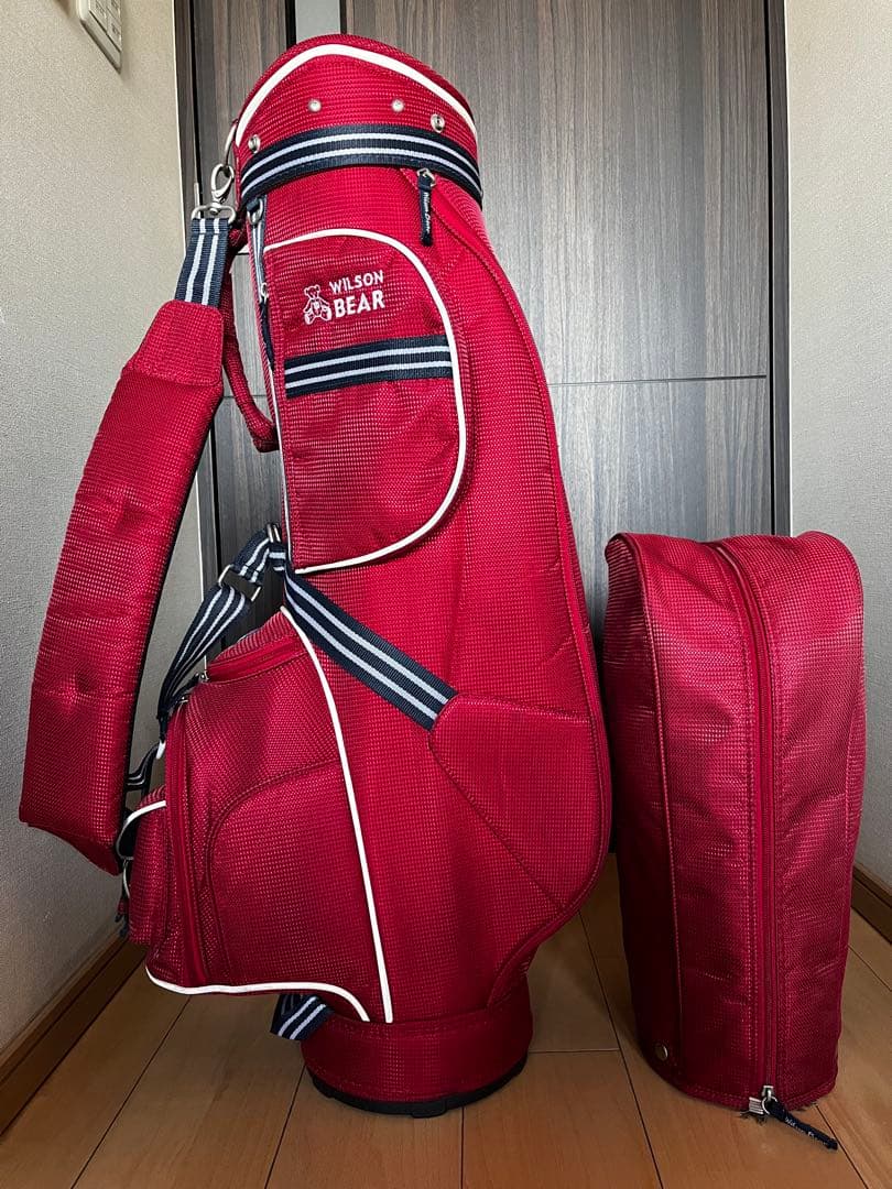 良品ウィルソンベア　WILSON BEAR レディース　軽量　キャディバッグ