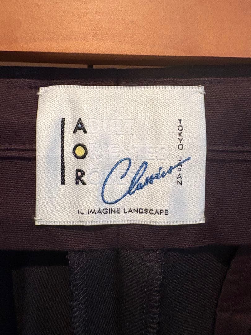 AOR Classics slacks lechoppe レショップ neat
