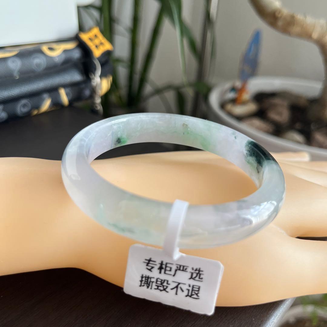 洒金翡翠バングル