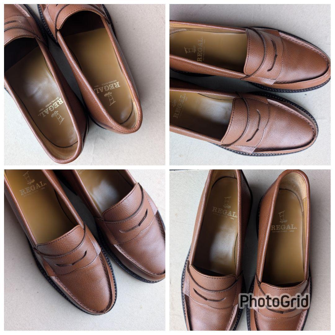 REGAL ローファー ブラウン 24.5