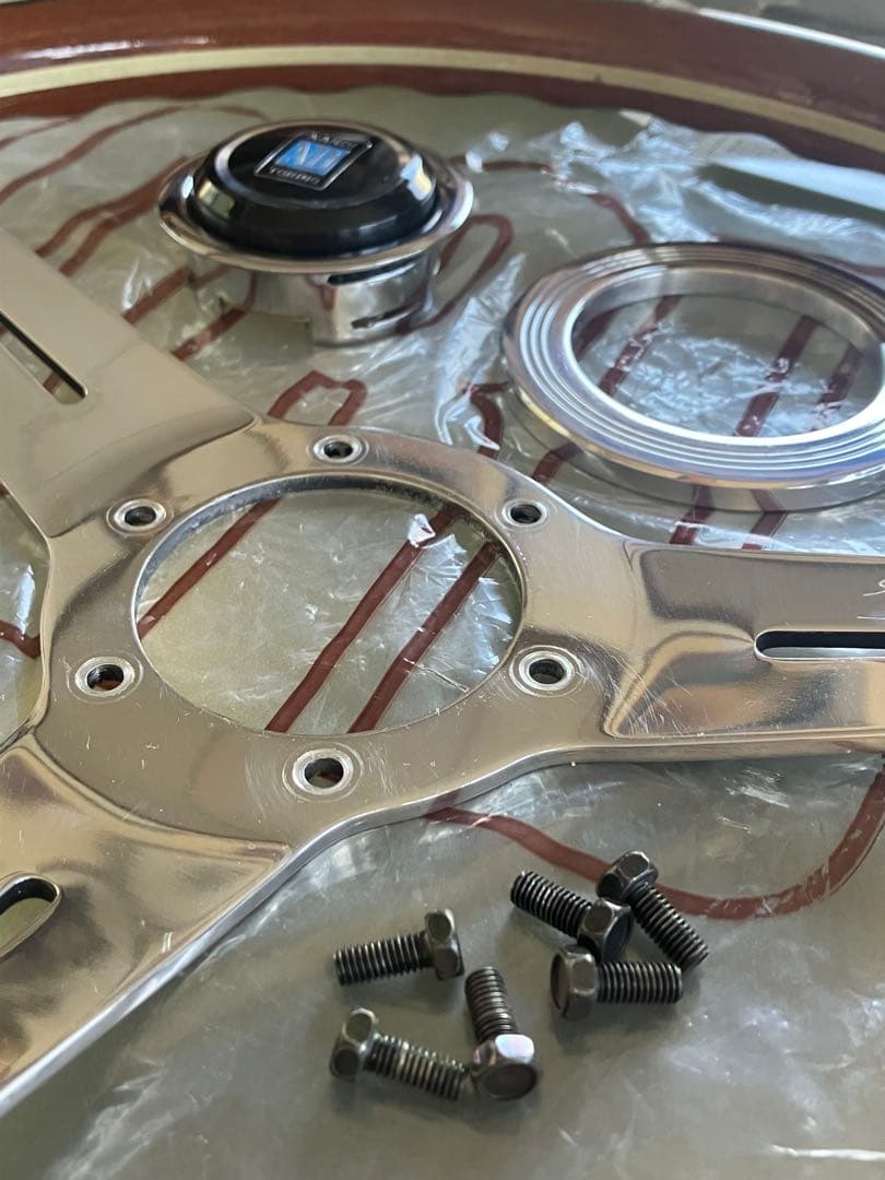 NARDI ナルディクラシックウッドポリッシュヴィンテージ 36Φ 未使用品