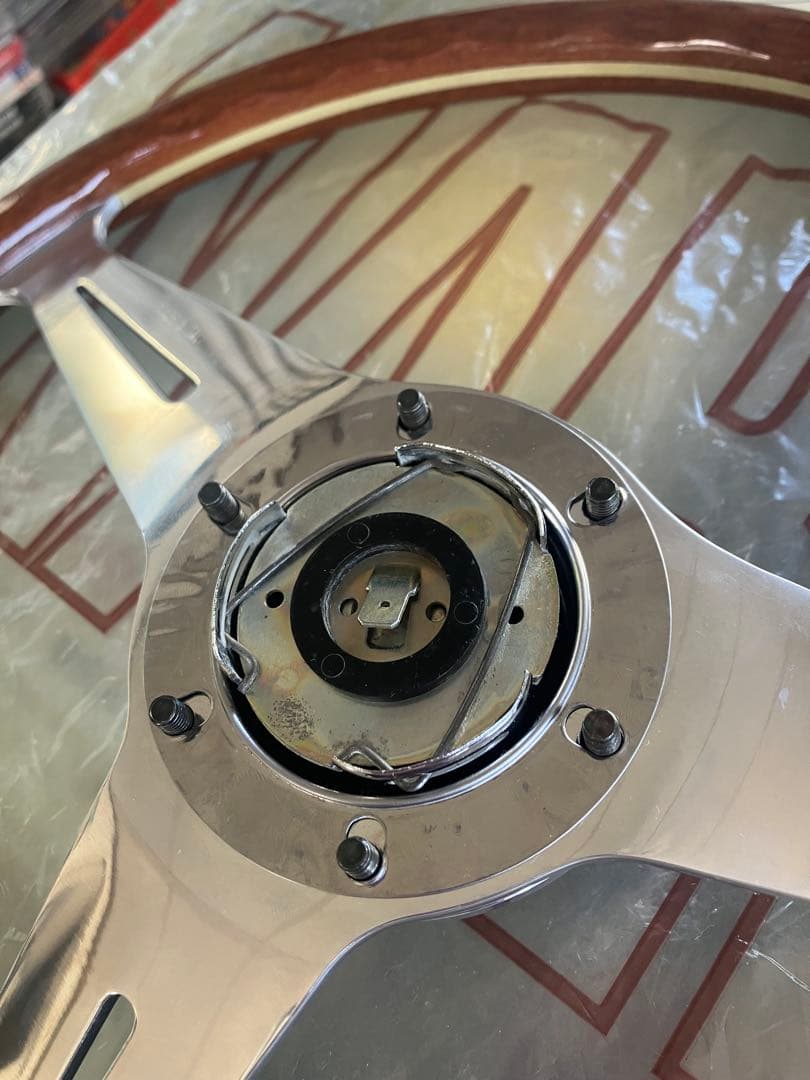 NARDI ナルディクラシックウッドポリッシュヴィンテージ 36Φ 未使用品