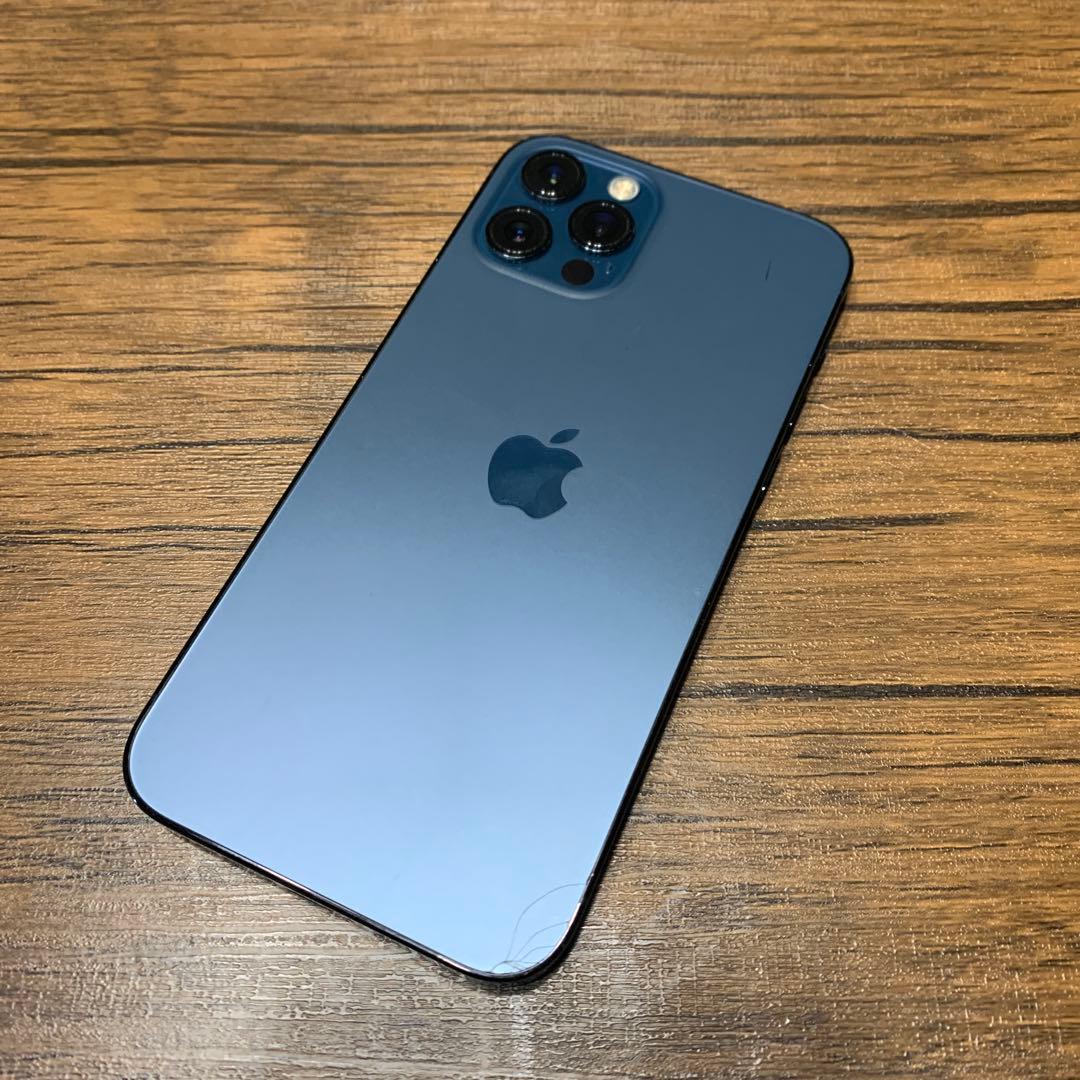 訳あり　iPhone12Pro 128GB パシフィックブルー　デュアルSIM
