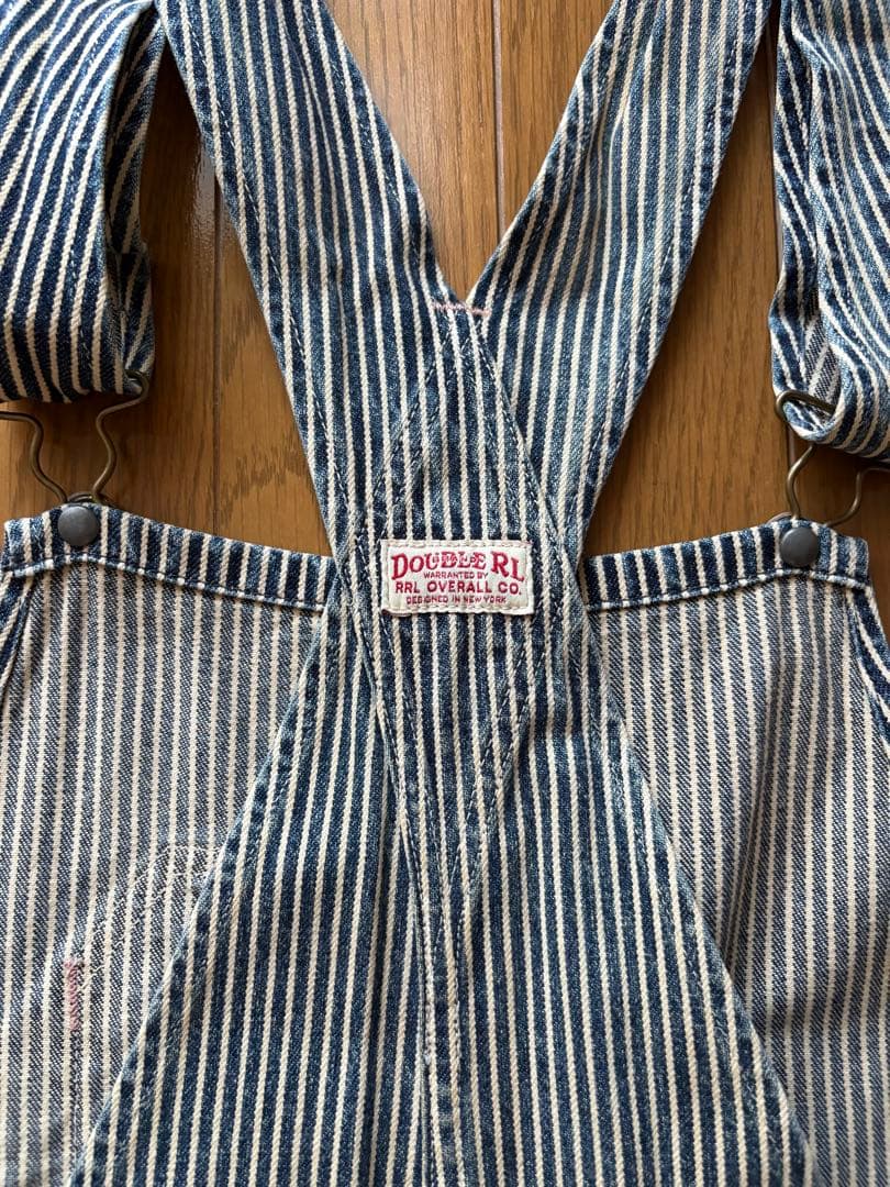 コモズ　RRL ヒッコリー　オーバーオール