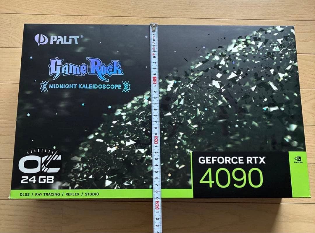 palit RTX 4090 ヒートシンク　ファン　バックプレート　　LED