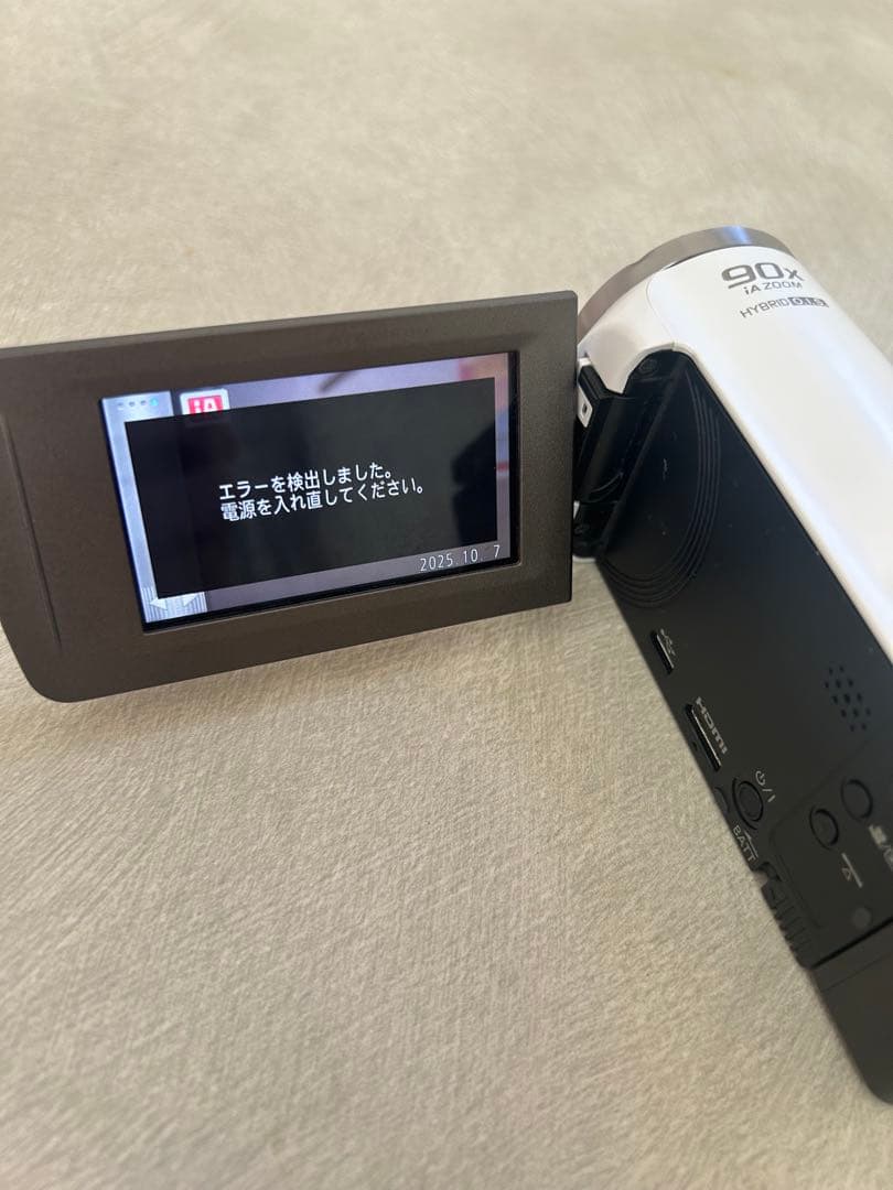 ※壊れています！Panasonic HC-V480MS ビデオカメラ