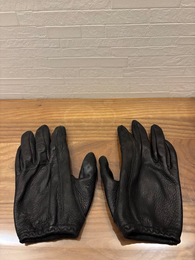 Lamp gloves 黒　shorty size M