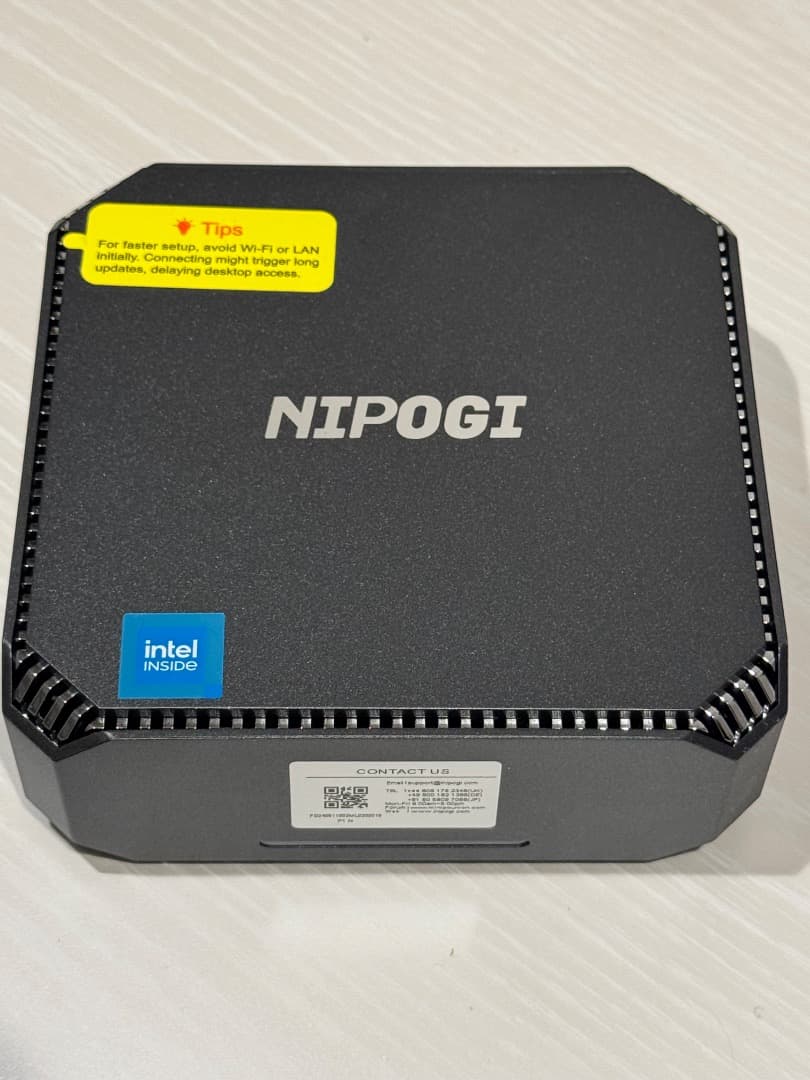 ミニPC NIPOGI Mini PC AK2Plus 512GB+16GB