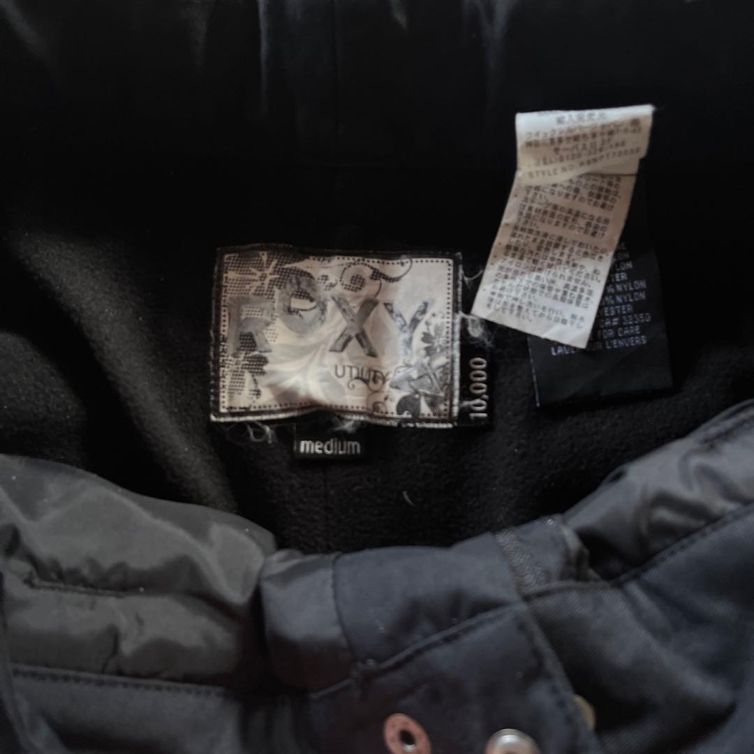 ROXY フード付きチェック柄ジャケット