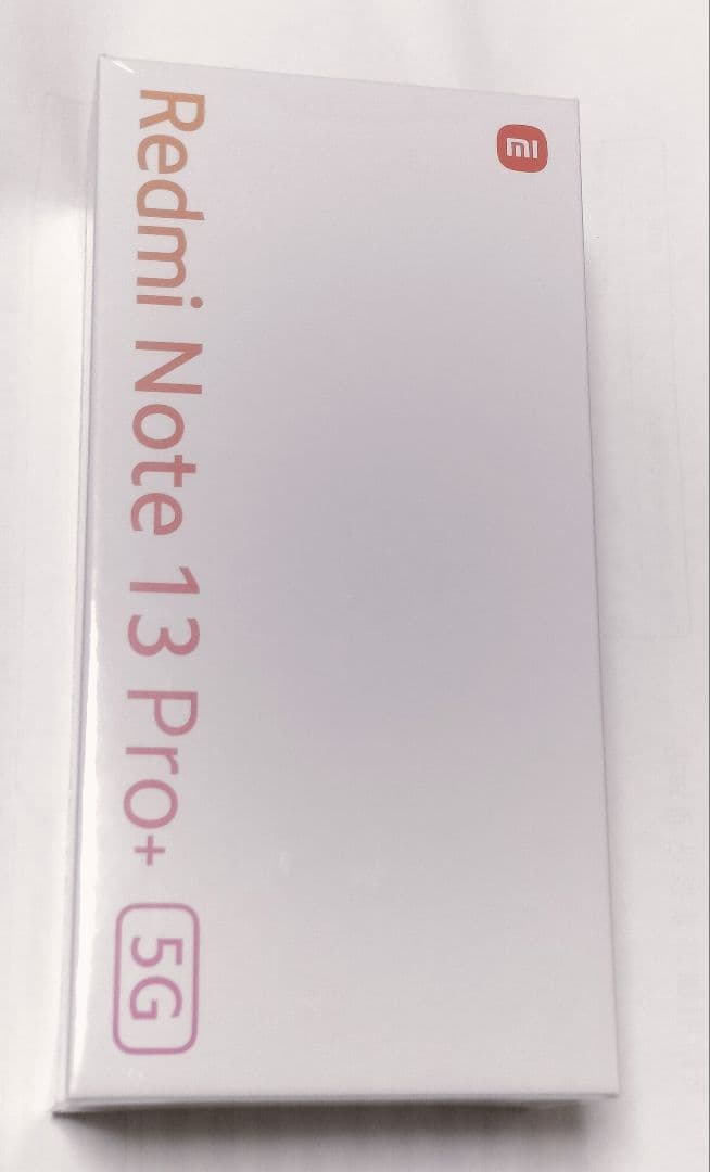 【新品・未開封】Xiaomi Redmi Note13 Pro+5G ホワイト