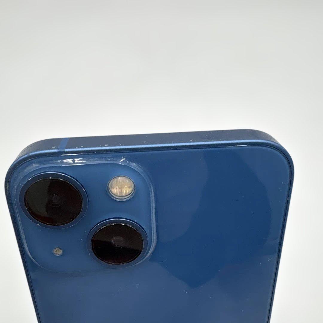 Apple iPhone 13mini 本体 ブルー　128GB 80%