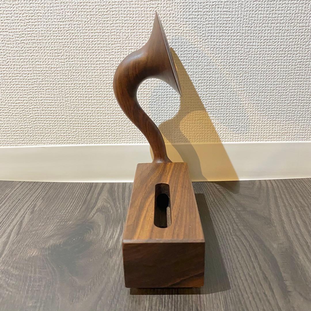 【良品】Ollim speaker 電源不要 スマホスピーカー　木製　完売品