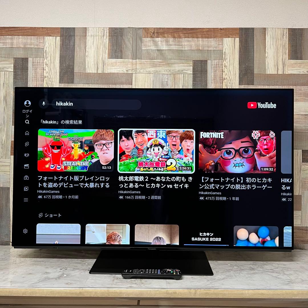 即日受渡❣️全国送料込パナソニック55型有機EL4K TH-55GZ1000