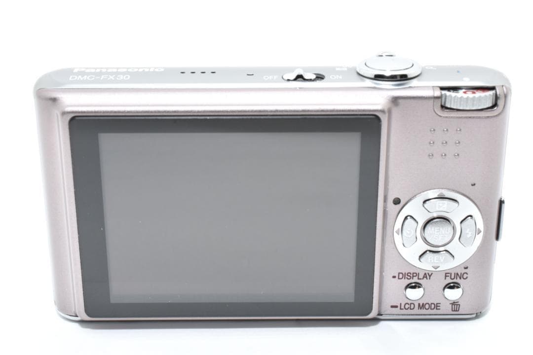 【レーズン】Panasonic LUMIX DMC-FX30 ブラウン