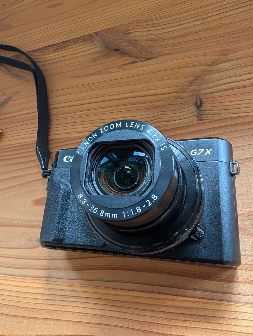 Canon PowerShot G7 X Mark II 本体と付属品　おまけ