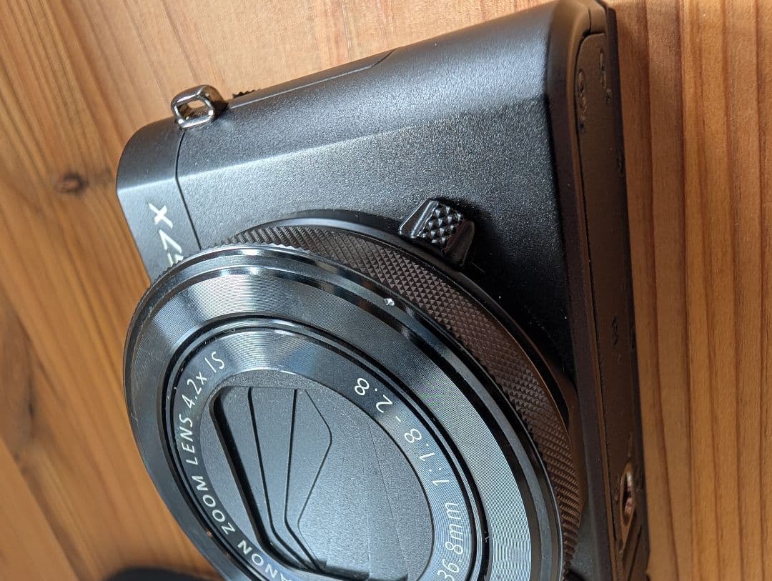 Canon PowerShot G7 X Mark II 本体と付属品　おまけ