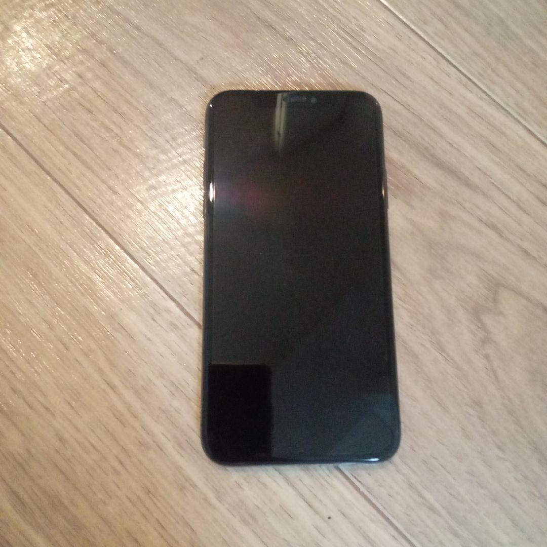 Apple iPhone X スペースグレー 本体　265ギガ　使用可能