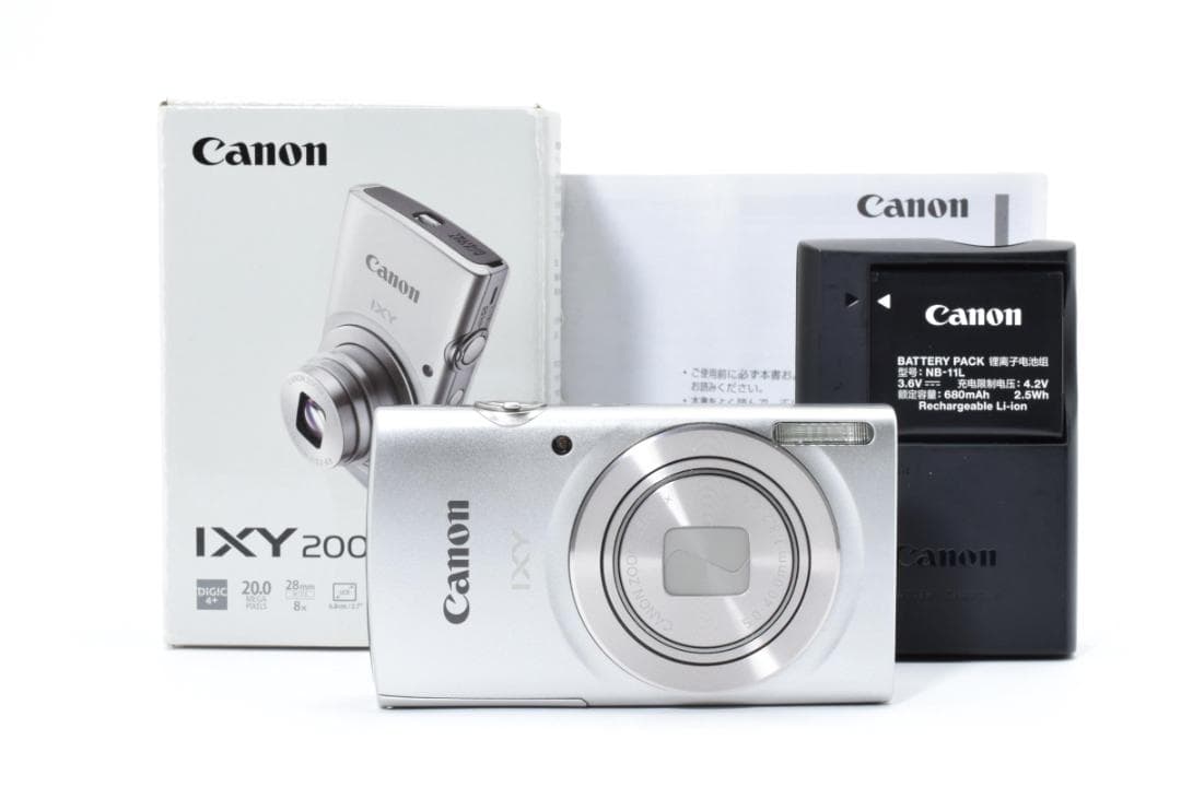 ■ 新品未使用品 ■ キヤノン　Canon IXY200 シルバー≪元箱付属≫