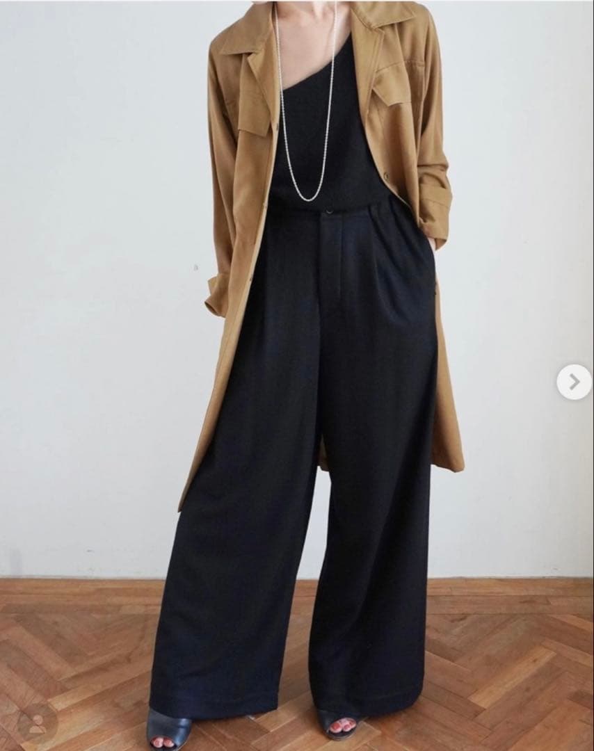 マディソンブルー　ワイドパンツ ハイウエスト