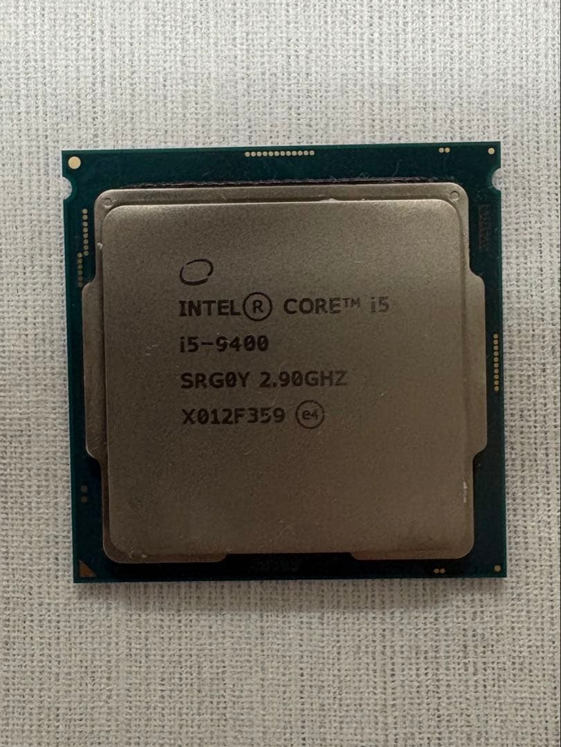 Intel Core i5-9400/8400 2枚