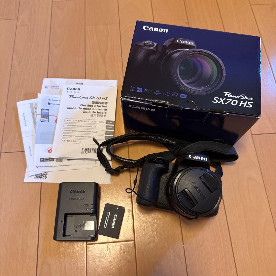 【美品】Canon キヤノン PowerShot SX70HS
