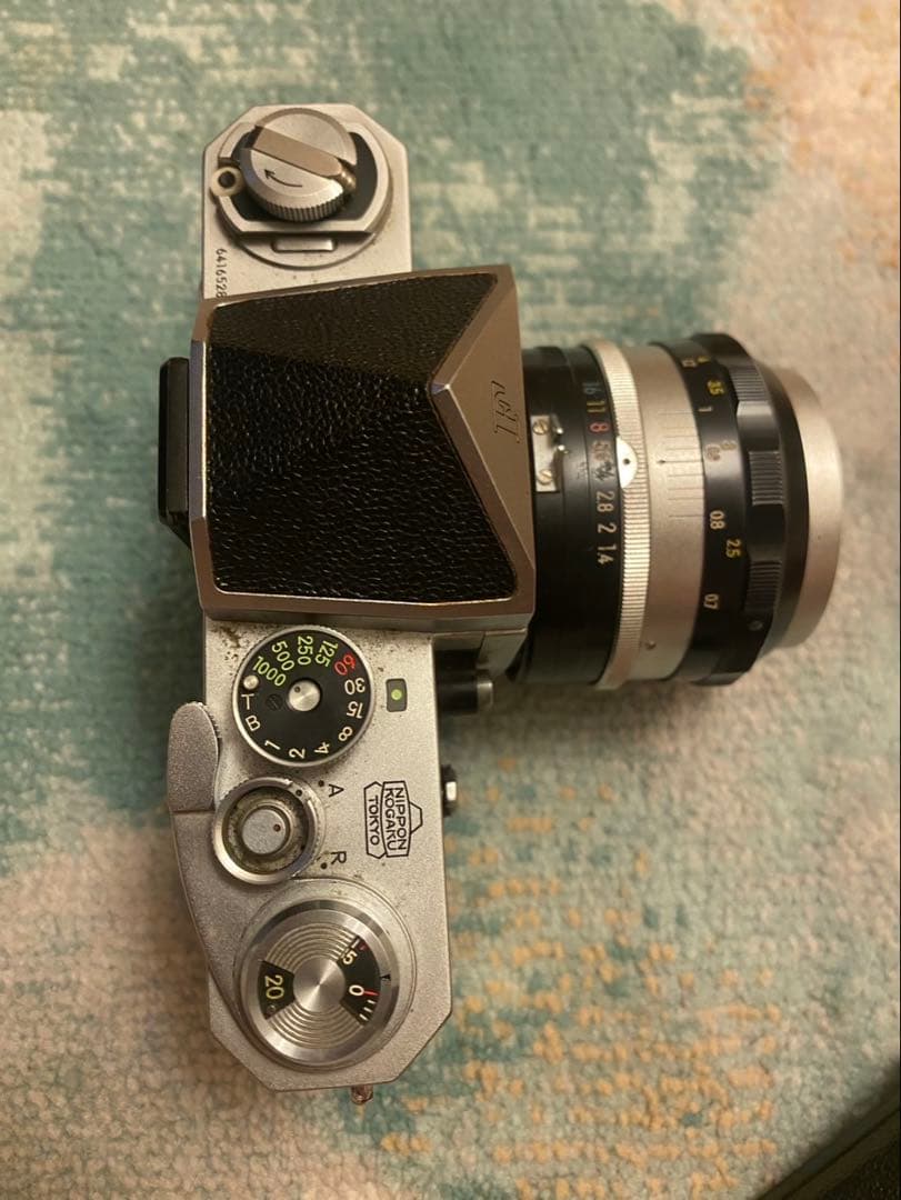 Nikon F 一眼レフカメラ NIKKOR-S 1:14 f=5.8cm