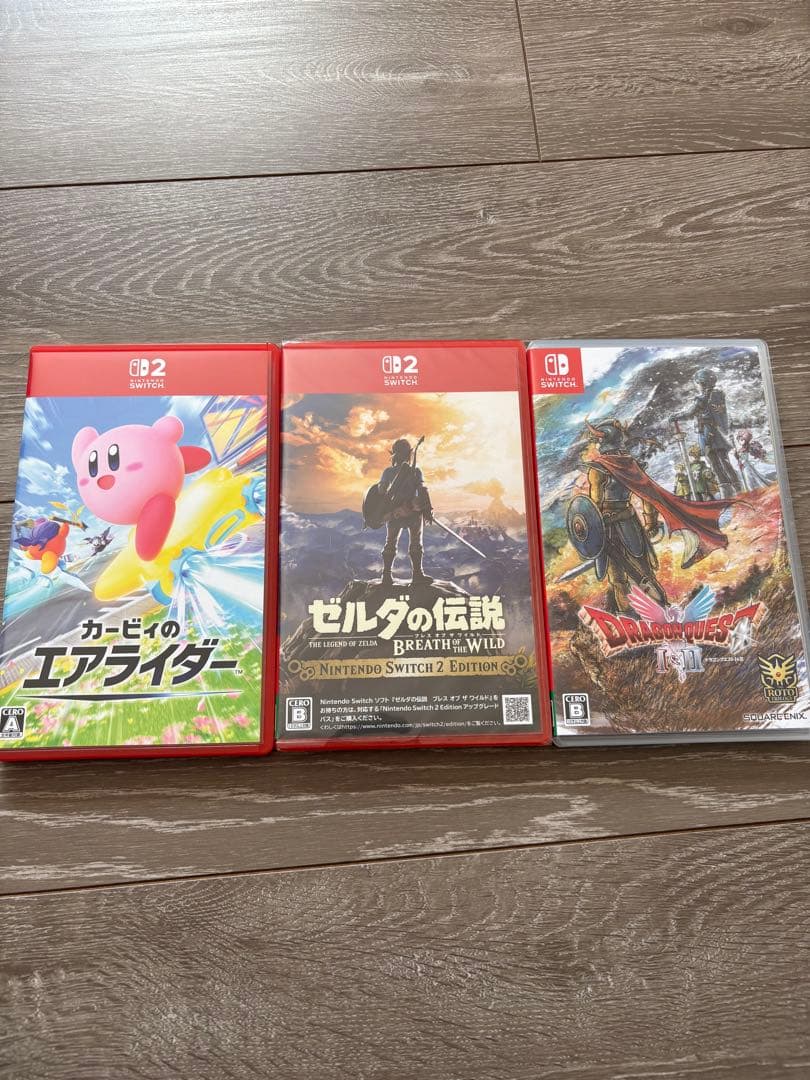 ブレワイ 、エアライダーなど Switch2 & Switchまとめ売り